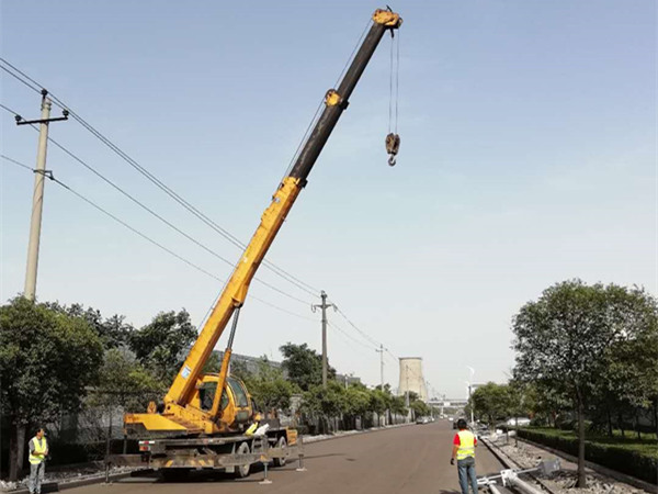 韓城市龍門國(guó)家生态工業園區白楊路、站西路B标段路燈項目